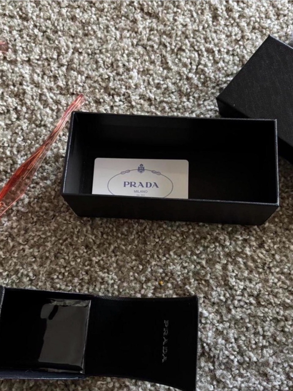 Prada Pink Transparent Sunglasses - Picture 5 of 8